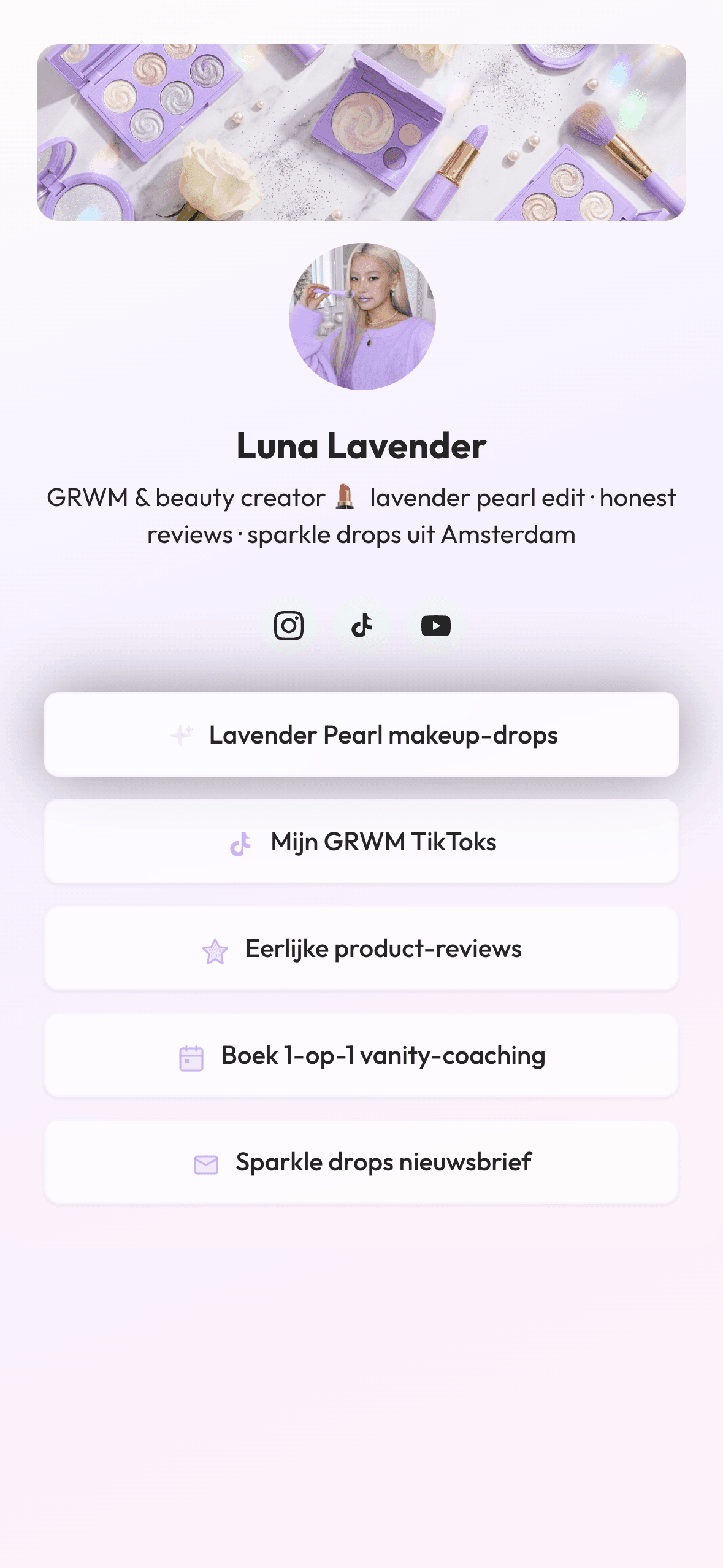 Luna Lavender — Beauty pearl